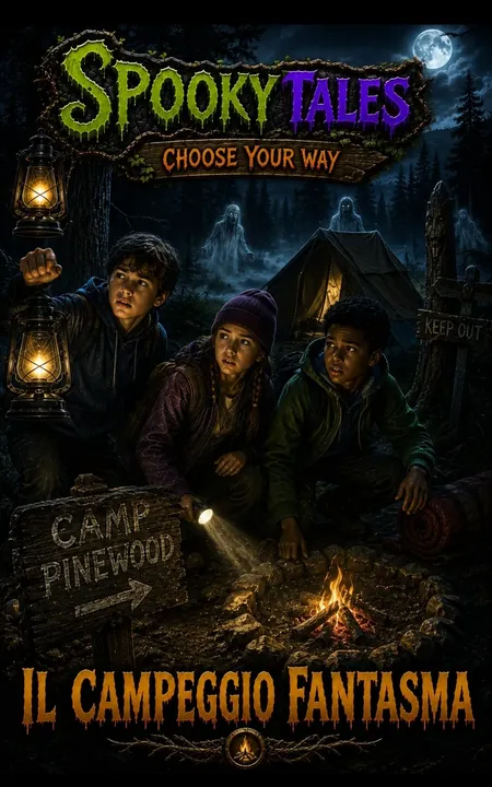 Copertina di Il Campeggio Fantasma